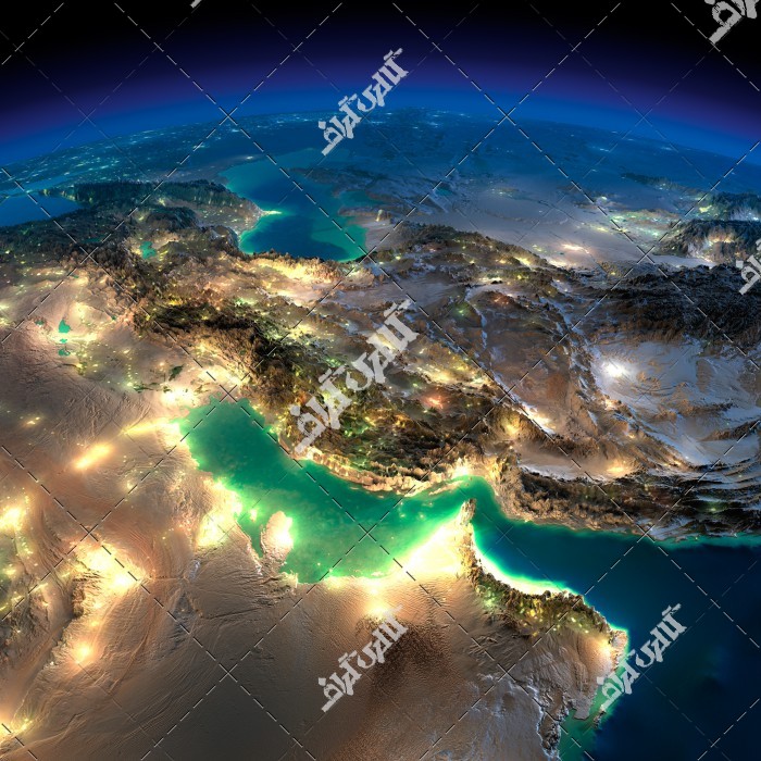 عکس جغرافیایی و ماهواره ای از ایران