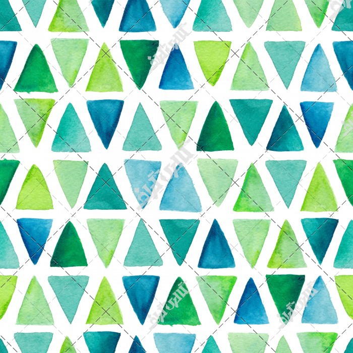 عکس الگو های هندسی و سبز پس زمینه