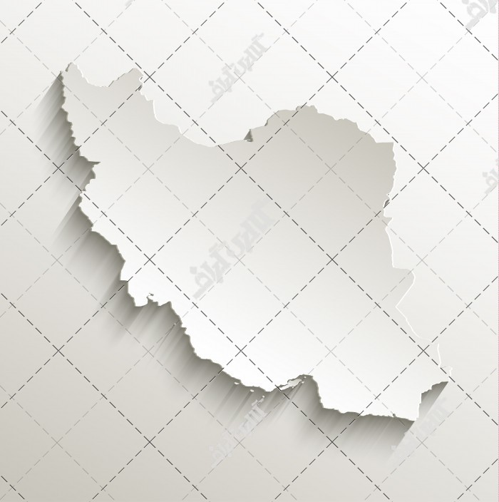 عکس نقشه کشور ایران جدا شده