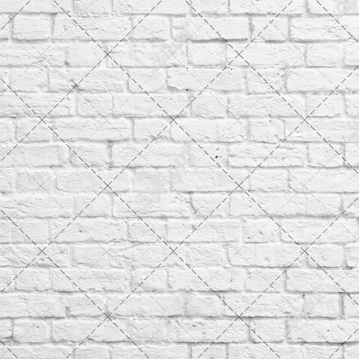دیوار سفید آجری