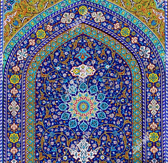 طرح اسلامی مسجد ایرانی