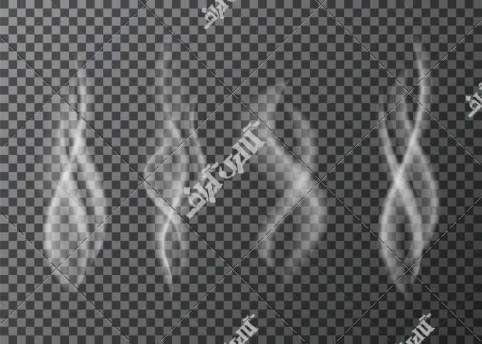 وکتور دود با شکل های مختلف