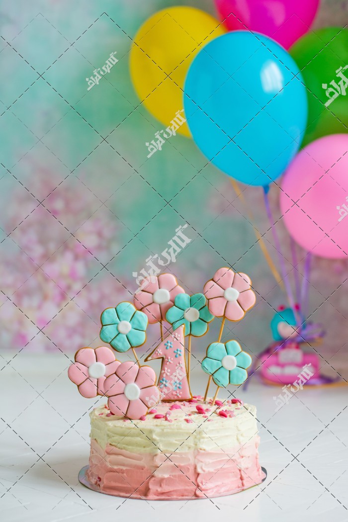 دانلود عکس کیک جشن تولد 1 سالگی