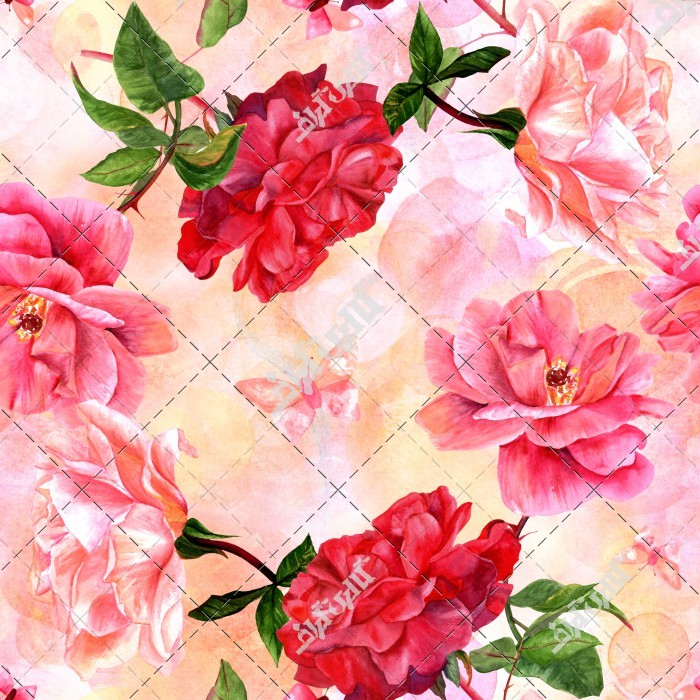 عکس پوستر رویایی با گل