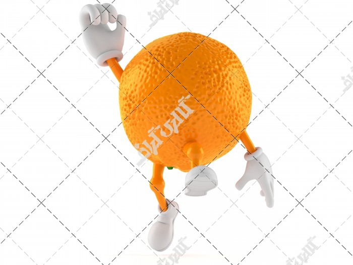 دانلود عکس کاراکتر پرتقال