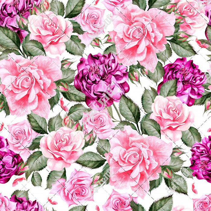 پوستر الگو گل گلی گل رز