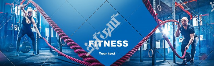 پوستر ورزشی تمرینات طناب جنگی بتل روپ