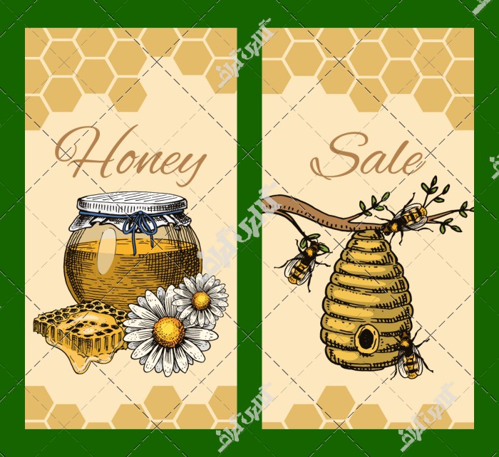 کندو زنبور عسل و موم عسل