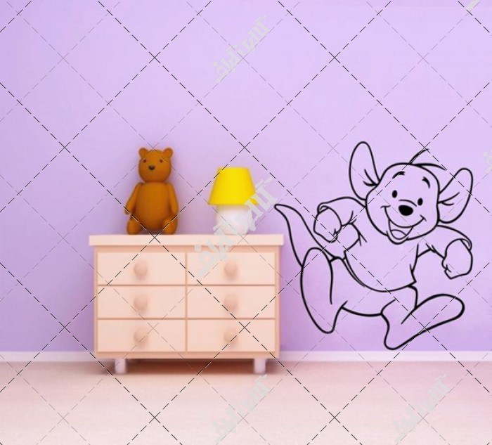 پوستردیواری موش کارتونی اتاق خواب کودک