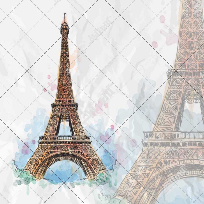 وکتور برج ایفل فرانسه پاریس