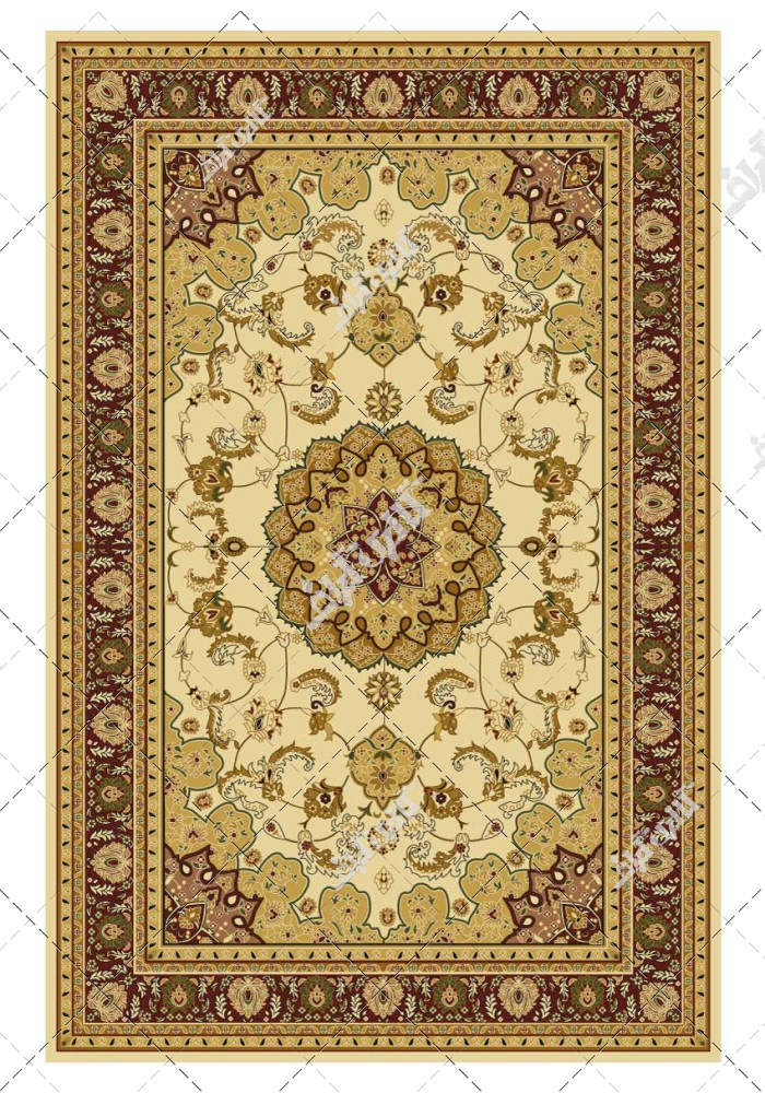 طرح قالی ایرانی نقش زیبا