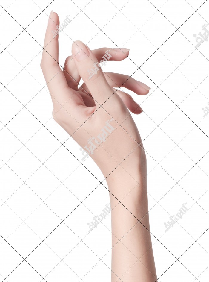 تصویر باکیفیت دست زن بصورت اشاره