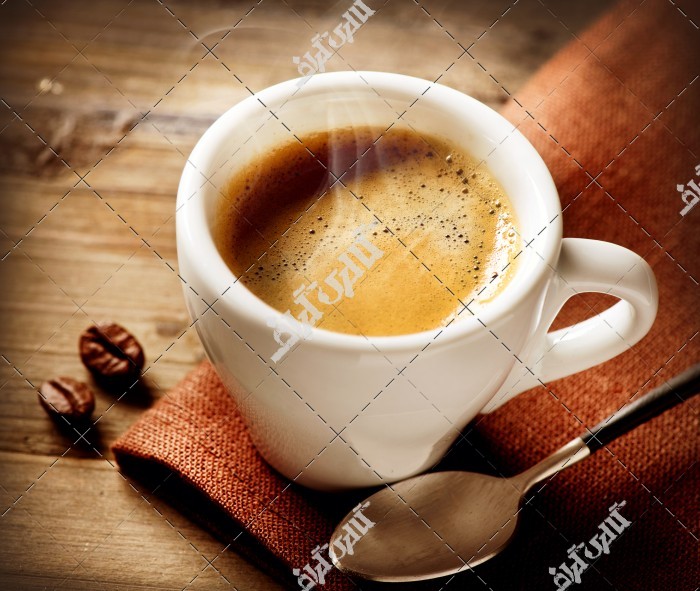 دانلود تصویر استوک با کیفیت یک فنجان  قهوه اسپرسو