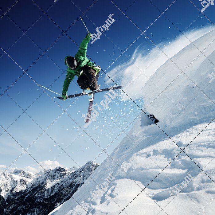 دانلود تصویر با کیفیت ورزش اسکی
