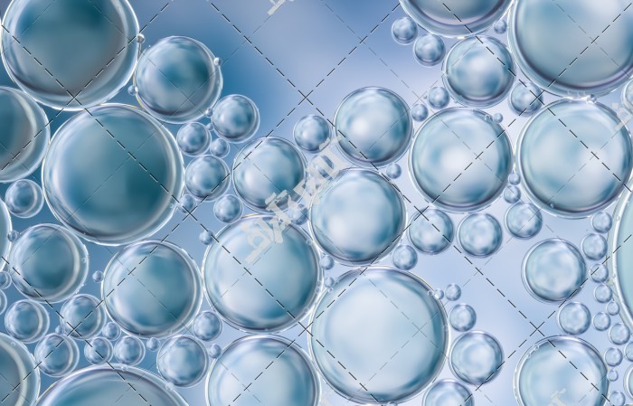 دانلود تصویر با کیفیت حباب های آب