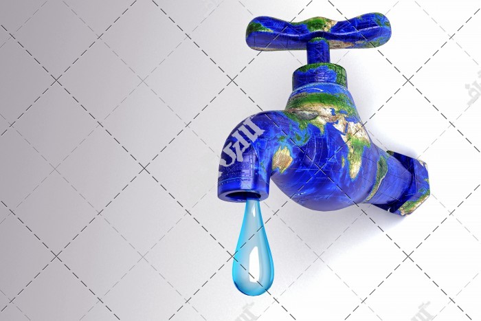 دانلود تصویر استوک با کیفیت شیر آب مفهوم کم آبی