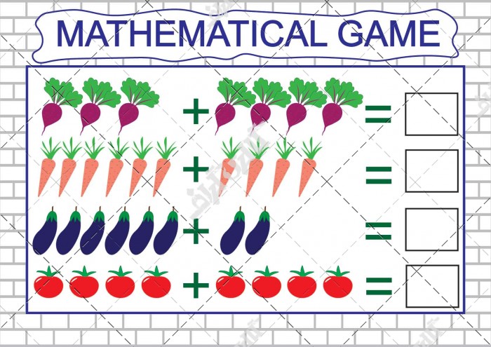 دانلود وکتور آموزش ریاضی کودکان