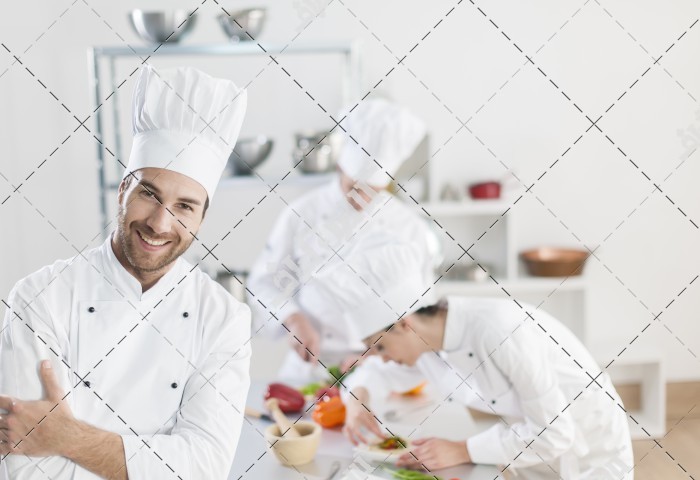 دانلود تصویر با کیفیت سرآشپز های رستوران
