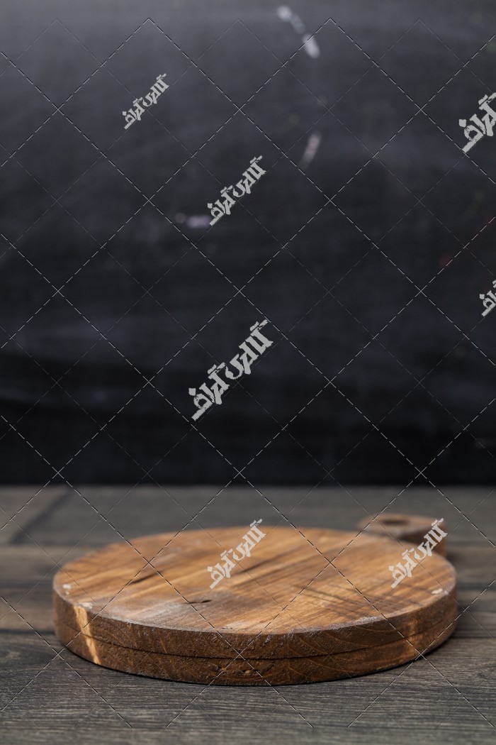 عکس تخته ساطور چوبی