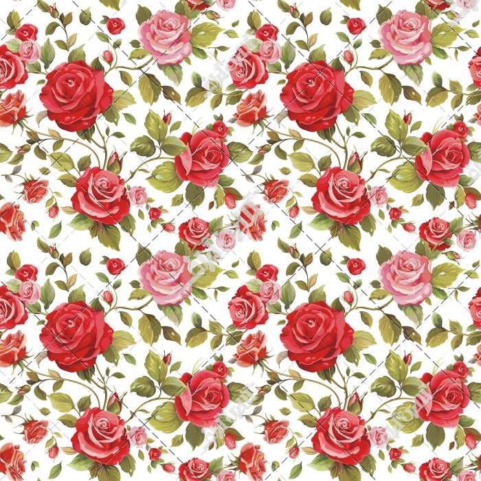 عکس کاغذ دیواری پر طرح از گل رز