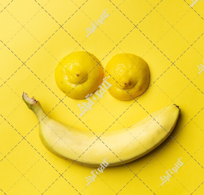 عکس صورت لبخند با میوه